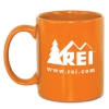 Orange 11 Oz. Classic Colored Microwave Safe Mugs