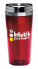Colored Acrylic Tumbler - 16 oz  Red