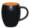 Matte Barrel With Orange Color Mug - 17 oz.