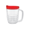 	12 Oz. Tritan™ Coffee Mug With Red Lid
