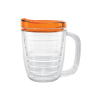 	12 Oz. Tritan™ Coffee Mug With Orange Lid