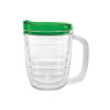 	12 Oz. Tritan™ Coffee Mug With Green Lid