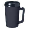 22 Oz. Thermo Insulated Mug Black