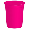 16 Oz. Smooth Stadium Cup Translucent Hot Pink