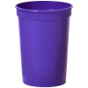 12 Oz. Smooth Stadium Cup Purple