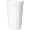 22 oz Fluted Stadium Cup White