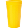 22 oz Fluted Stadium Cup Yellow