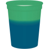 16 Oz. Smooth Mood Stadium Cup Green to Blue
