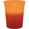 16 Oz. Smooth Mood Stadium Cup Orange to Red