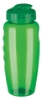 Gripper Poly-Clear Bottle - 31 oz Green