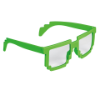 Pixel Sunglasses Green
