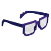 Pixel Sunglasses Purple