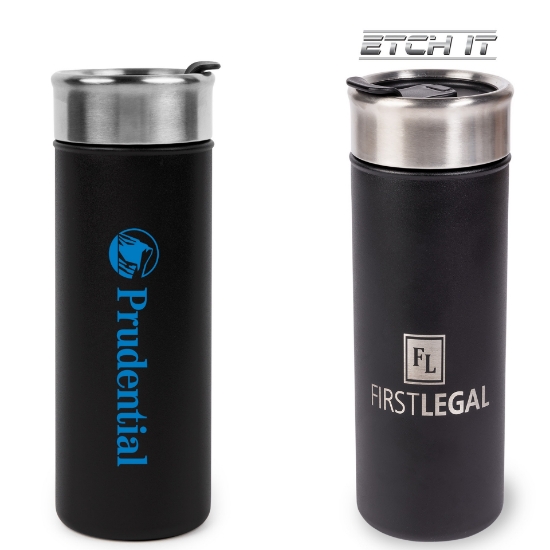18 oz Vacuum Tumbler Black