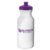 Bike - USA 20 oz. Sports Water Bottle-Translucent Purple