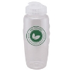 Hydrate - USA 30 oz. Sports Gripper Water Bottle-Clear