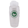 Hydrate - USA 30 oz. Sports Gripper Water Bottle-Clear