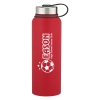 40 Oz. Stainless Steel Invigorate Bottle-Red