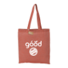 Recycled 5oz Cotton Twill Tote-Red