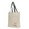 Cotton Canvas Tote Bag - 15" x 14 1/2"-Black