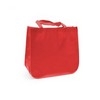 Large laminated Grocery Totes-Red