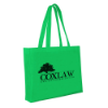 Non-Woven Tote Bags-Lime Green