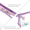 Fashion Transparent Toiletry Cosmetic Bag Zipper2