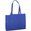 Textured Non Woven Tote Bag - Full Color-Blue