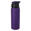 24 oz. Velvet Touch Aluminum Bottle Purple