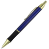European Style Rubber Grip Metal Pens Blue