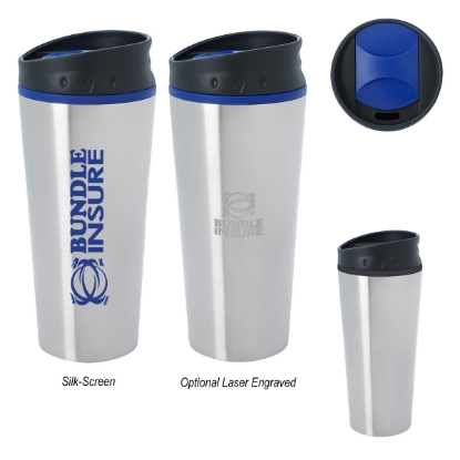 15 oz. Stainless Steel Diamond Mug 15 oz. Stainless Steel Diamond Mug