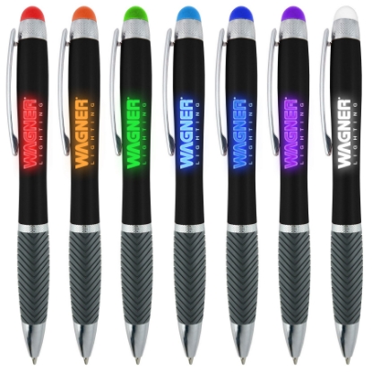 Logo Light Up Stylus Colored Pens Logo Light Up Stylus Colored Pens