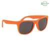 Rubberized Sunglasses Orange w/ Orange