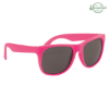 Rubberized Sunglasses Pink w/ Pink