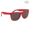 Rubberized Sunglasses Red w/ Red