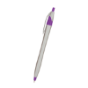 Silver Dart Pens Purple Trim