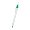 Dart I Pens White w/Green Trim