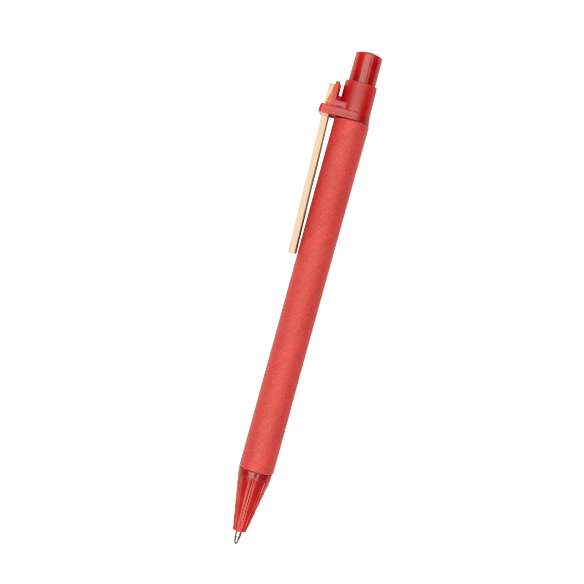 Logo Eco-Inspired Color Barrel Pens | Paper
