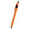Ellie Rubberized Dart Pens Orange