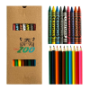19 Piece Crayon And Pencil Set Full Color
