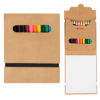 12-Piece Colored Pencils Set With Paper Blank