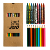 19 Piece Crayon And Pencil Set Silk Screen