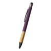 Aidan Bamboo Stylus Pens Purple