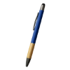 Aidan Bamboo Stylus Pens Blue