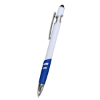 Landon Incline Stylus Pens White/Royal Blue