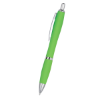 Satin Pens With Antimicrobial Additive Lime Green