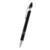 Softex Incline Stylus Pens Black/Silver Trim
