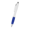 Stylus Pens With Antimicrobial Additive White/Blue