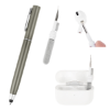 Stylus Pens With Earbud Cleaning Kit Metallic Gunmetal