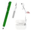 Stylus Pens With Earbud Cleaning Kit Metallic Green