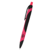 Two-Tone Sleek Write Rubberized Pens Black/Pink